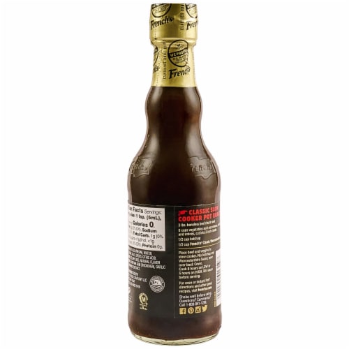 French's® Worcestershire Sauce Perspective: back