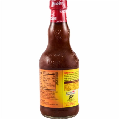 Frank's RedHot General Tso Wings Sauce Perspective: back