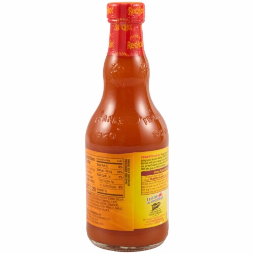 Frank's RedHot Mango Habanero Wings Sauce Perspective: back
