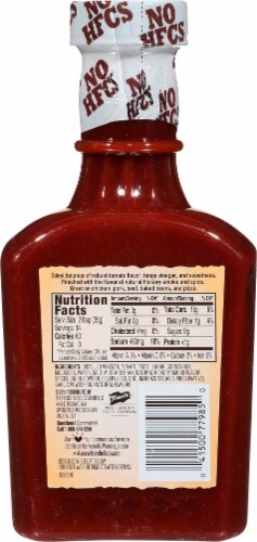 French's® Cattlemen's® Kansas City Classic® Barbecue Sauce Perspective: back