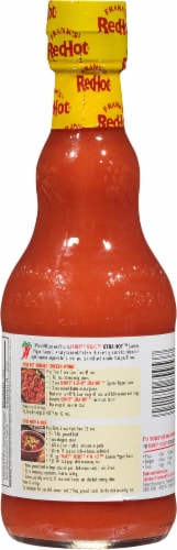 Frank's RedHot Xtra Hot Sauce Perspective: back