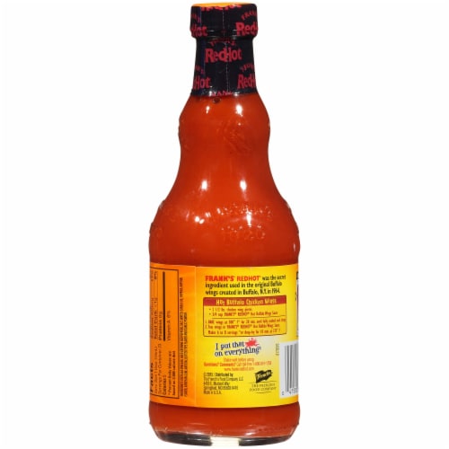 Frank's RedHot® Hot Buffalo Wings Sauce Perspective: back