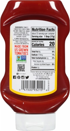 French's® Tomato Ketchup Perspective: back
