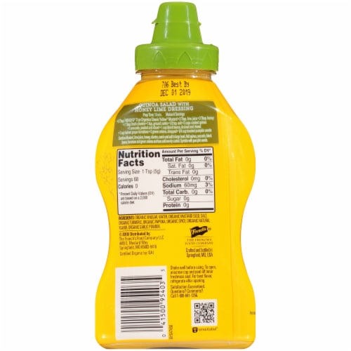 French's® True Organics Classic Yellow® Mustard Perspective: back