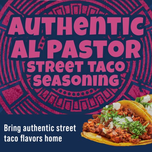 Ortega Street Taco Al Pastor Seasoning Mix Perspective: back
