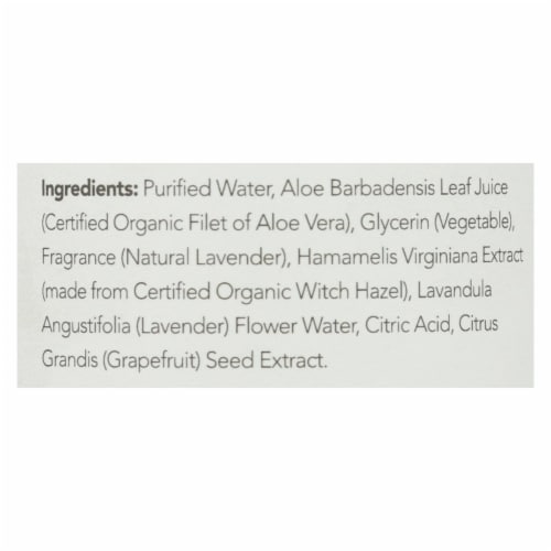 Thayers Lavender Witch Hazel Facial Mist Perspective: back