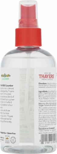 Thayers Aloe Vera & Cucumber Witch Hazel Facial Mist Perspective: back