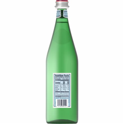 San Pellegrino Sparkling Natural Mineral Water Perspective: back