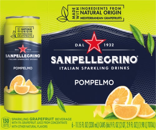 Sanpellegrino® Italian Sparkling Drinks Pompelmo Perspective: back