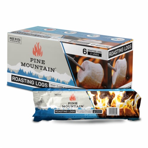 Pine Mountain® Roasting Log Perspective: back