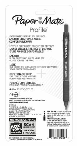 Paper Mate® Profile 0.7mm Assorted Gel Pens Perspective: back