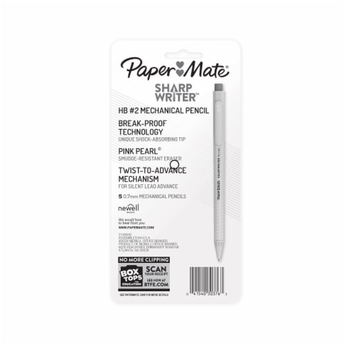 Paper Mate® SharpWriter™ 0.7mm Mechanical Pencil Perspective: back