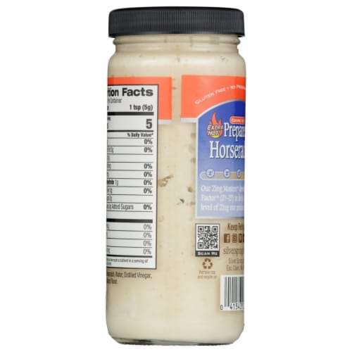 Silver Spring® Coarse Cut Extra Hot Prepared Horseradish Perspective: back