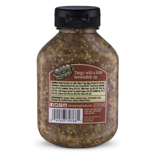 Silver Spring® Old Style Whole Grain Mustard Perspective: back