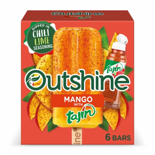 Outshine® Mango Tajin Fruit Bars Perspective: back