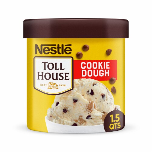 Toll House® Cookie Dough Ice Cream Tub Perspective: back