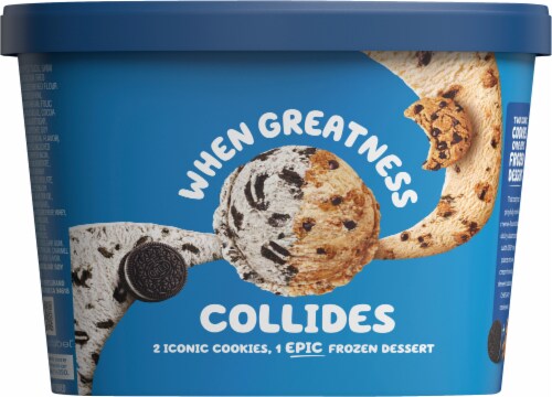 Oreo® & Chips Ahoy Ice Cream Tub Perspective: back