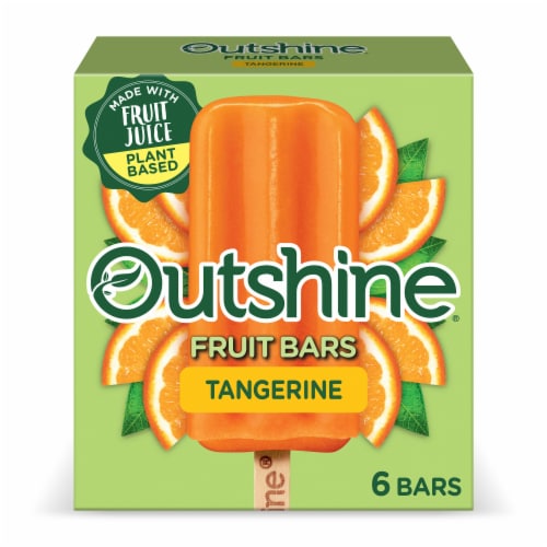 Outshine® Tangerine Fruit Bars Perspective: back