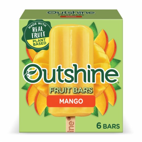 Outshine® Mango Fruit Bars Perspective: back