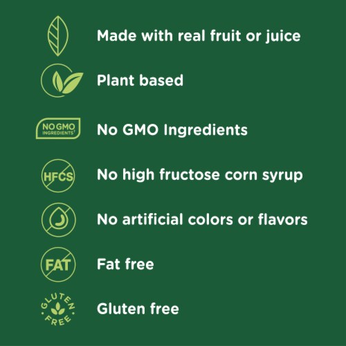 Outshine® Strawberry Fruit Bars Perspective: back