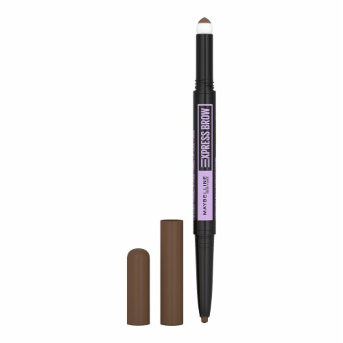 Maybelline Express Brow 2-In-1 Pencil and Powder Eyebrow Makeup 257 Medium Brown Perspective: back