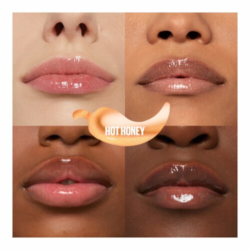 Maybelline Lifter Gloss Plumping Lip Gloss 008 Hot Honey Perspective: back