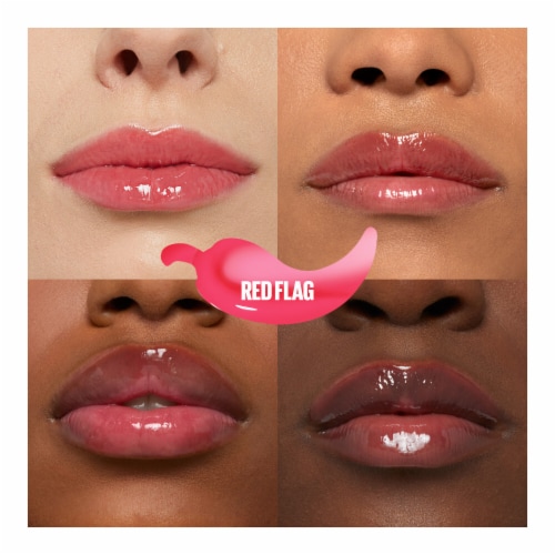 Maybelline Lifter Gloss Plumping Lip Gloss 004 Red Flag Perspective: back