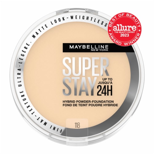 Maybelline Super Stay Hybrid Powder Foundation 118, 0.21 oz - Fry's Food  Stores