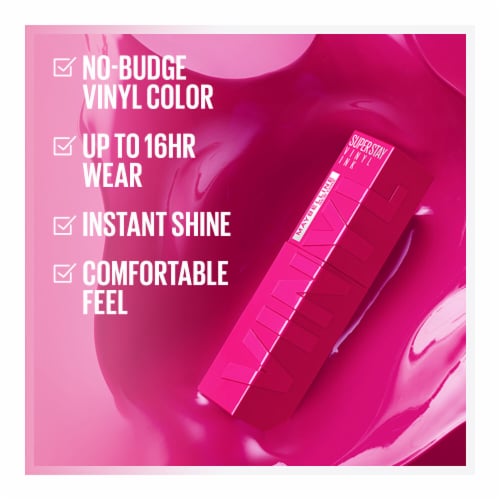 Maybelline Super Stay Vinyl Ink Liquid Lipstick 155 Upbeat Perspective: back