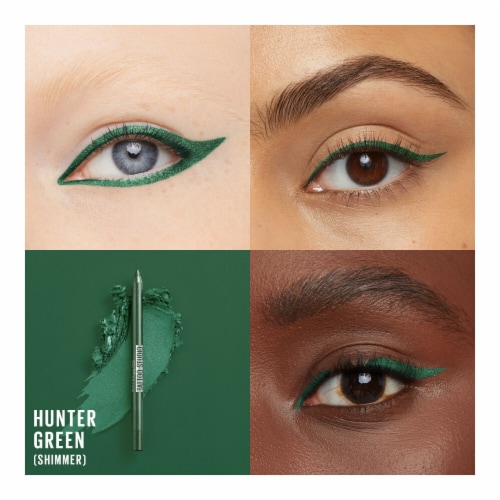 Maybelline Tattoo Studio Sharpenable Gel Eyeliner Pencil Waterproof Longwear 817 Hunter Green Perspective: back