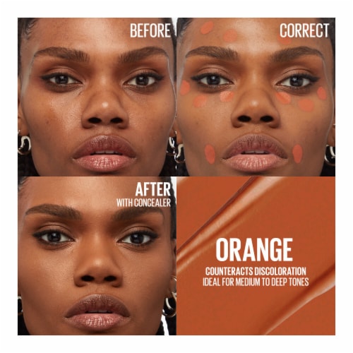 Maybelline Instant Age Rewind Eraser Concealer Color Correcting 159 Orange Perspective: back