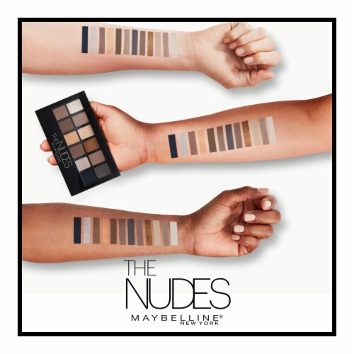 Maybelline The Nudes Eyeshadow Palette 02 Perspective: back