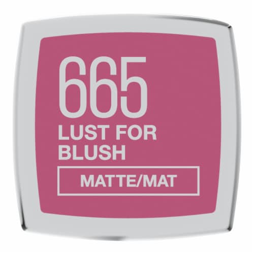 Maybelline Color Sensational Lipstick The Mattes 665 Lust for Blush Perspective: back
