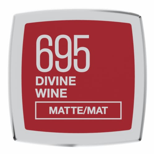 Maybelline Color Sensational Lipstick The Mattes 695 Divine Wine Perspective: back