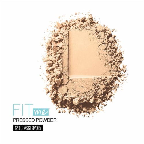 Maybelline Fit Me Matte + Poreless Pressed Face Powder 120 Classic Ivory Perspective: back