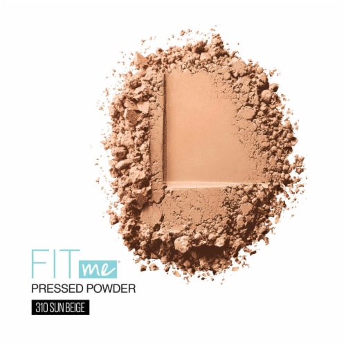 Maybelline Fit Me Matte + Poreless Pressed Face Powder 310 Sun Beige Perspective: back