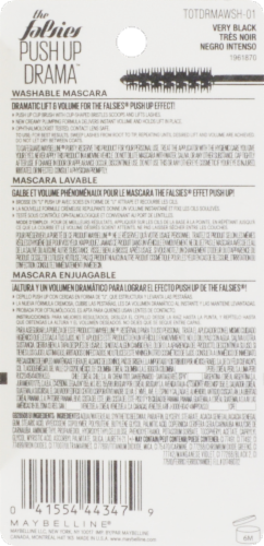 Maybelline The Falsies Push Up Drama Very Black Washable Mascara Perspective: back