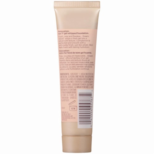 Maybelline New York Dream Velvet 05 Warm Porcelain Foundation Perspective: back