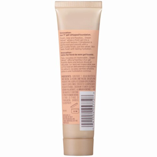 Maybelline New York Dream Velvet 15 Ivory Foundation Perspective: back
