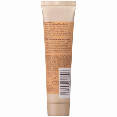 Maybelline New York Dream Velvet 75 Natural Beige Foundation Perspective: back