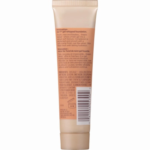 Maybelline New York Dream Velvet 90 Honey Beige Foundation Perspective: back