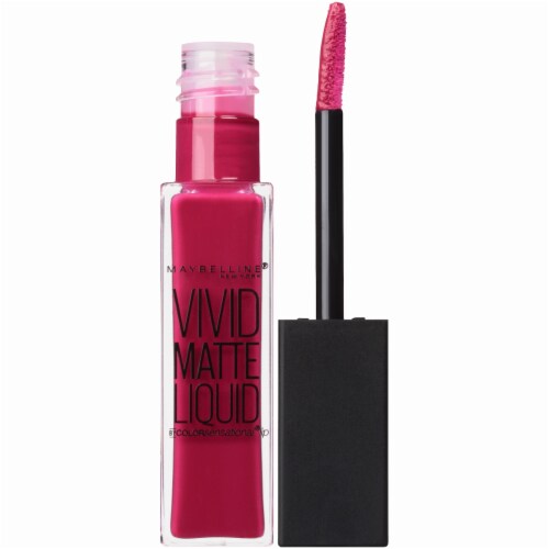 Maybelline Color Sensational Vivid Matte Berry Boost Liquid Lipstick Perspective: back
