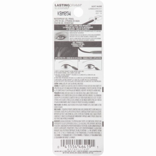 Maybelline Lasting Drama Soft Nude Waterproof Gel Pencil Perspective: back
