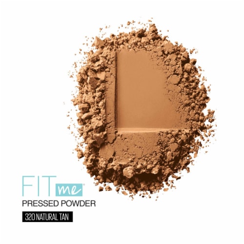 Maybelline Fit Me Matte + Poreless Pressed Face Powder 320 Natural Tan Perspective: back