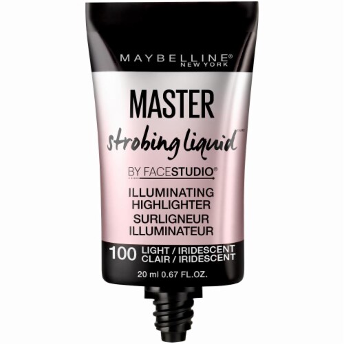 Maybelline Face Studio Master Strobing Liquid Highlighter Light / Iridiscent Perspective: back