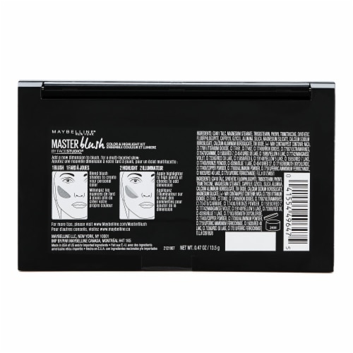 Maybelline Facestudio Master Blush Color & Highlight Kit Perspective: back