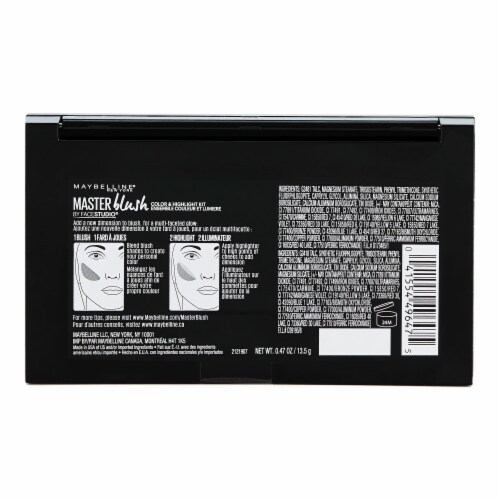 Maybelline Facestudio Master Blush Color & Highlight Kit Perspective: back