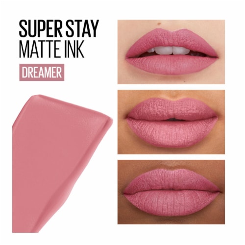 Maybelline Super Stay Matte Ink Liquid Lipstick 10 Dreamer Perspective: back