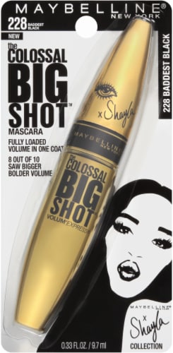 Maybelline the Colossal Big Shot x Shayla Baddest Black Mascara Perspective: back