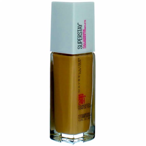 Maybelline Super Stay Full Coverage Liquid Foundation Active Wear Makeup,  Up to 30Hr Wear, Transfer, Sweat & Water Resistant, Matte Finish, Natural